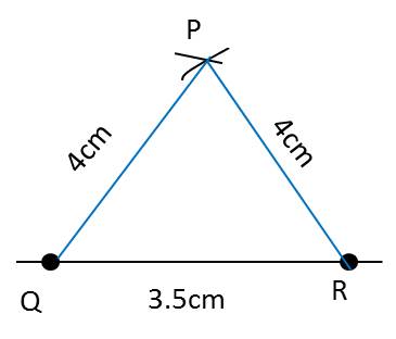 Practical geometry,Ex 10.2,A 3,drawing 4,NCERT,class 7
