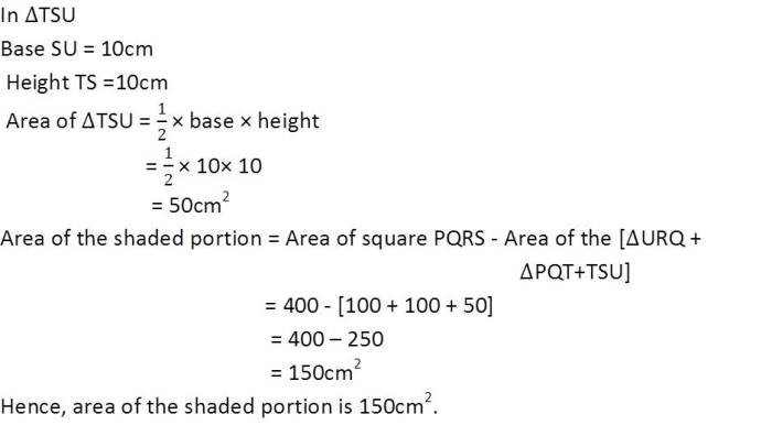 Perimeter and area,A10(ii),Ex 11.4,NCERT,class 7