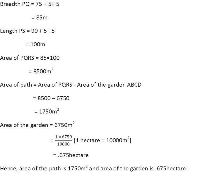 Perimeter and area,A1,Ex 11.4,NCERT,class 7