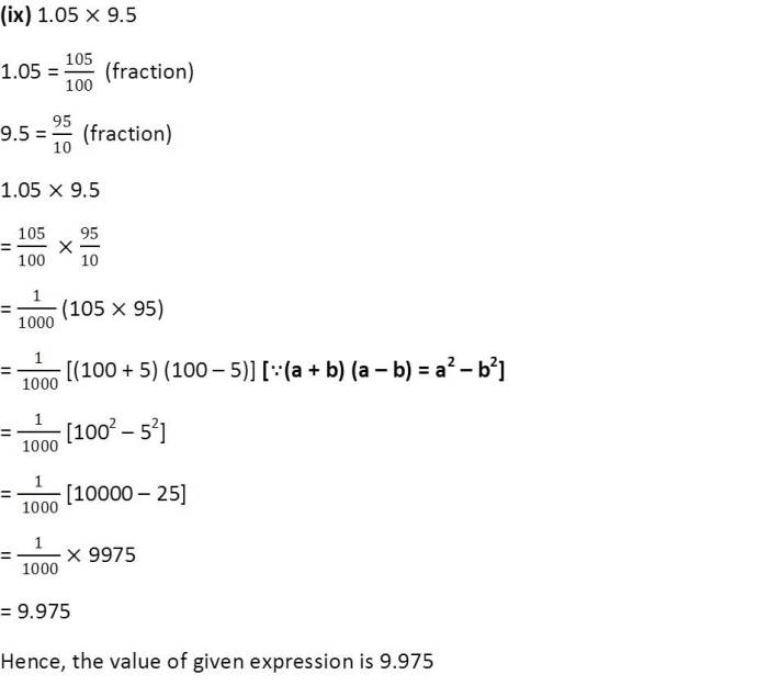 Algebraic expressions and identities,A 6(ix),exercise 9.5,NCERT,Class 8