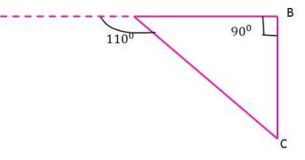 Diagram of Question 6 of Worksheet of Chapter Lines and Angles