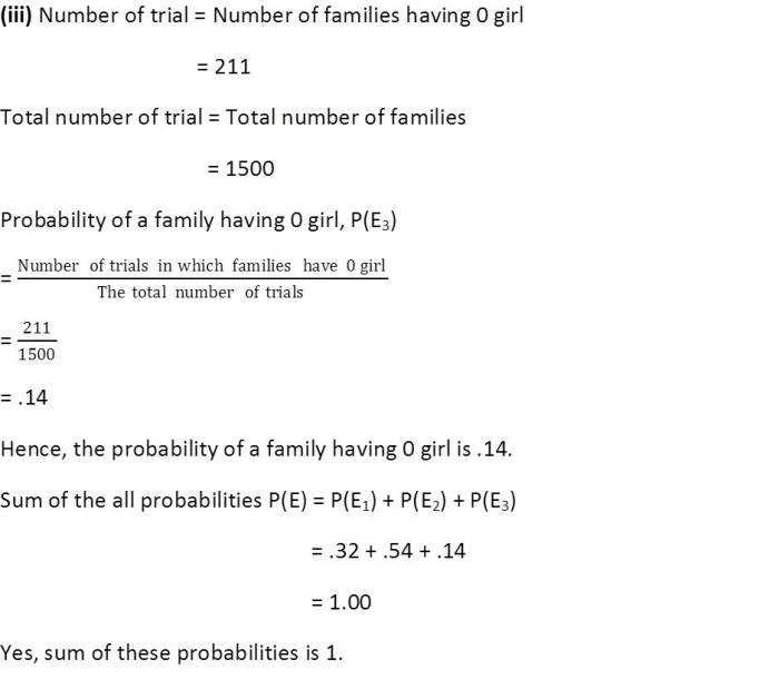 Probability, A 2, exercise 15.1, NCERT, class9