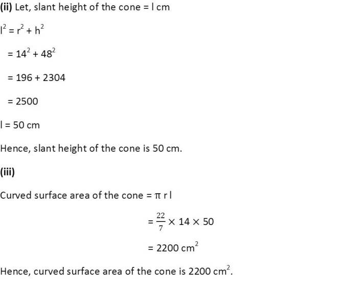Surface areas and volumes, A6, exercise 13.7, NCERT, class 9